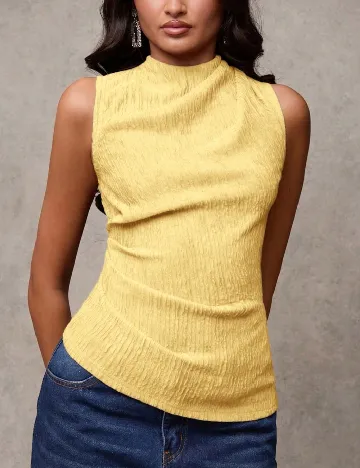 Top SHEIN, galben