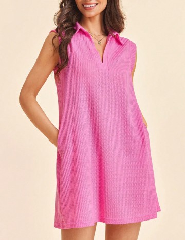 Rochie scurta SHEIN, roz