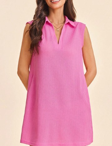 Rochie scurta SHEIN, roz
