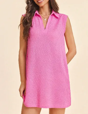 Rochie scurta SHEIN, roz