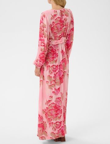 Rochie lunga Saint Tropez, roz