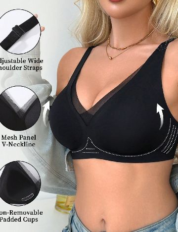 Sutien SHEIN, negru