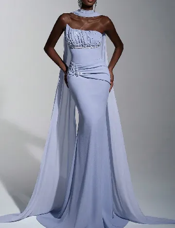 Rochie lunga SHEIN, albastru