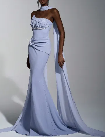 Rochie lunga SHEIN, albastru