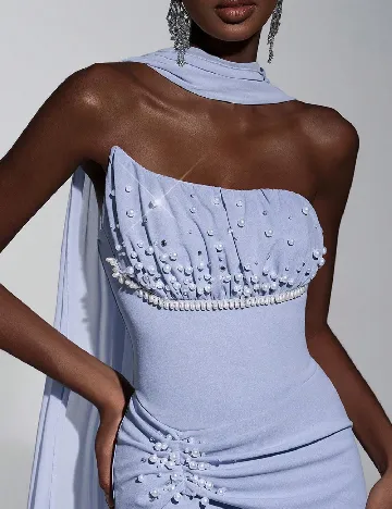 Rochie lunga SHEIN, albastru