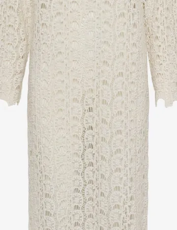 Rochie lunga Saint Tropez, alb