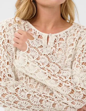 Rochie lunga Saint Tropez, alb