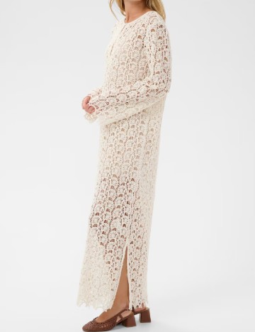 Rochie lunga Saint Tropez, alb