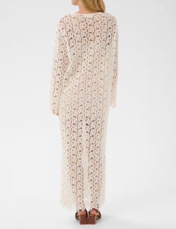 Rochie lunga Saint Tropez, alb