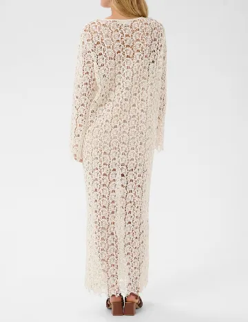 Rochie lunga Saint Tropez, alb
