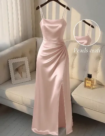 Rochie medie SHEIN, roz