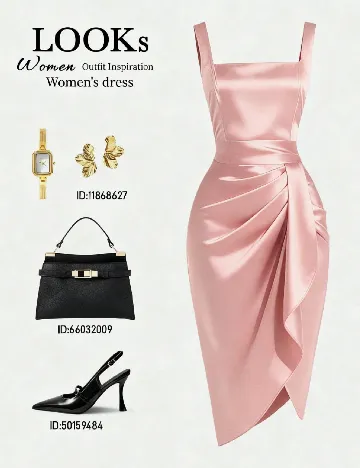Rochie scurta SHEIN, roz