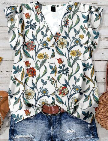 Bluza SHEIN CURVE, mix culori