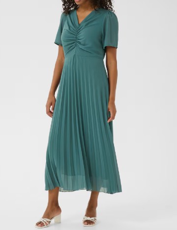 Rochie lunga Kaffe, verde