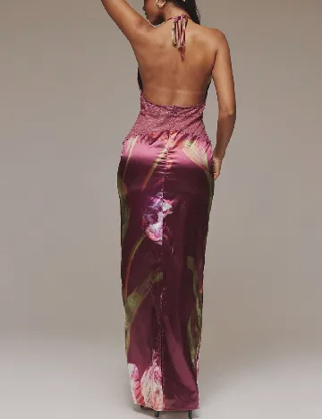 Rochie lunga Musera, mov