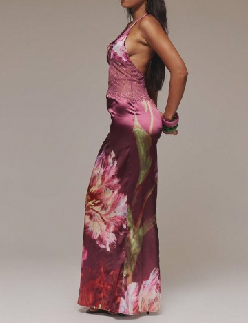 Rochie lunga Musera, mov