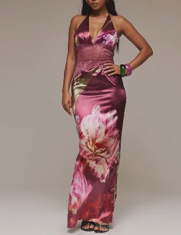 Rochie lunga Musera, mov