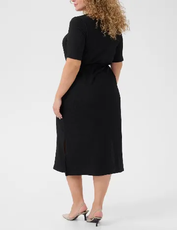 Rochie medie Kaffe Curve, negru