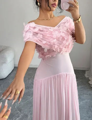 Rochie lunga SHEIN, roz