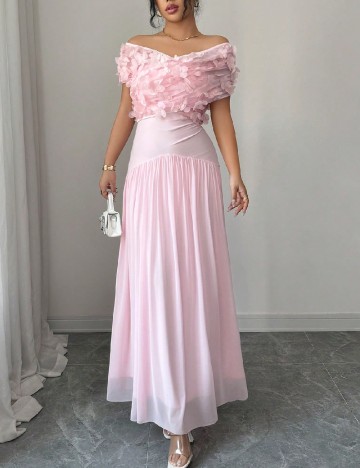 Rochie lunga SHEIN, roz