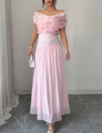 Rochie lunga SHEIN, roz