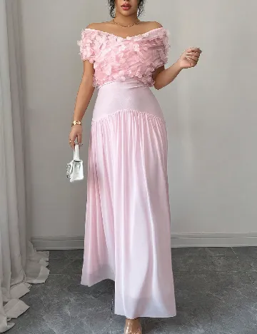 Rochie lunga SHEIN, roz