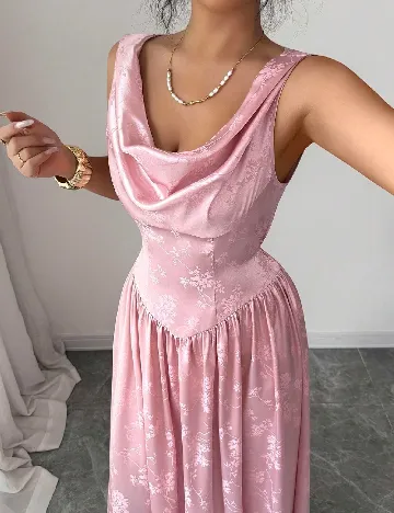 Rochie lunga SHEIN, roz