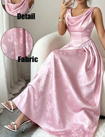 Rochie lunga SHEIN, roz