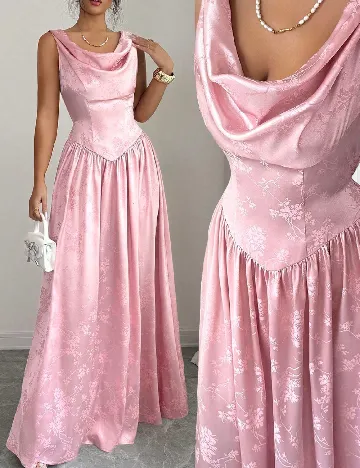 Rochie lunga SHEIN, roz