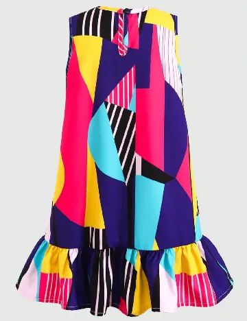Rochie Shein Kids, mix culori