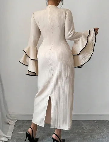 Rochie lunga SHEIN CURVE, crem