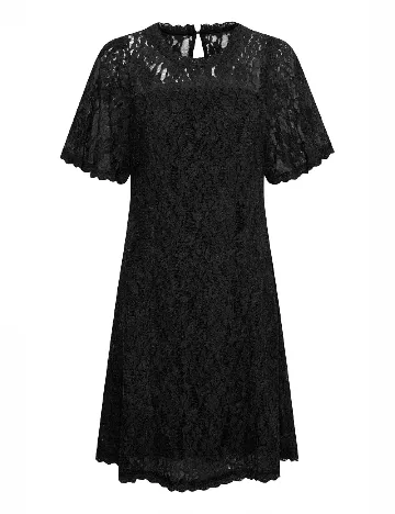 Rochie scurta Cream, negru