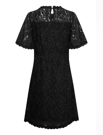 Rochie scurta Cream, negru