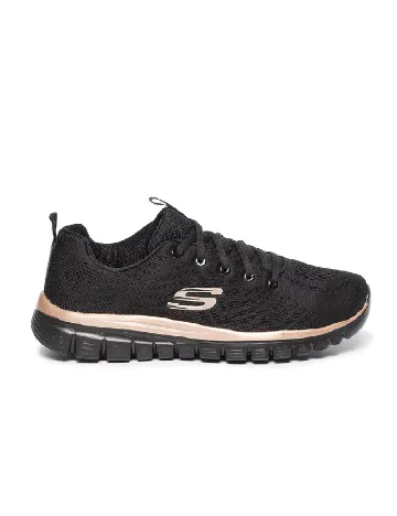 Adidasi SKECHERS, negru