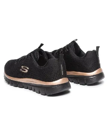 Adidasi SKECHERS, negru