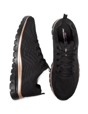 Adidasi SKECHERS, negru