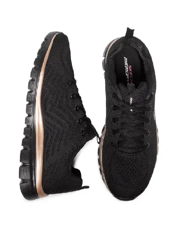 Adidasi SKECHERS, negru