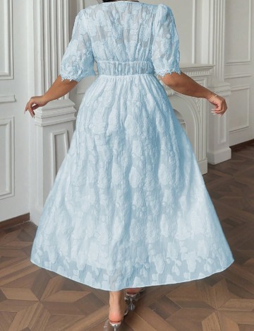 Rochie lunga SHEIN CURVE, albastru