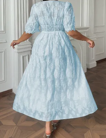 Rochie lunga SHEIN CURVE, albastru
