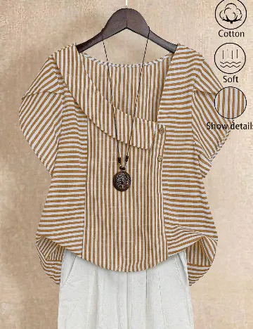Bluza SHEIN CURVE, maro