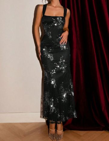 Rochie lunga SHEIN, negru
