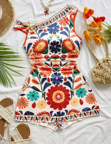 Salopeta SHEIN, mix culori