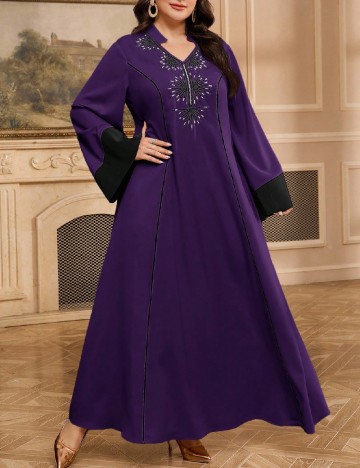 Rochie lunga SHEIN CURVE, mov