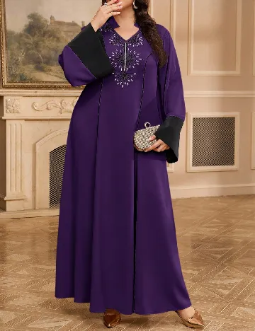 Rochie lunga SHEIN CURVE, mov