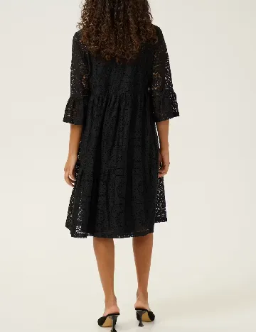 Rochie medie Cream, negru
