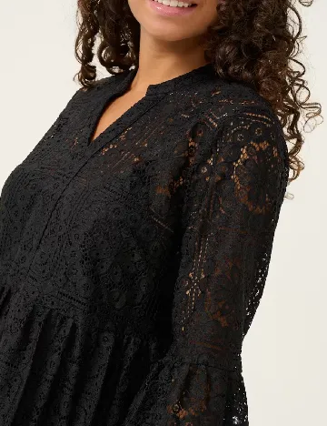 Rochie medie Cream, negru