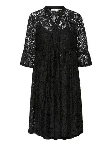 Rochie medie Cream, negru