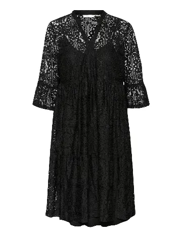 Rochie medie Cream, negru
