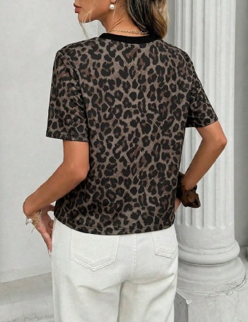 Tricou SHEIN, animal print