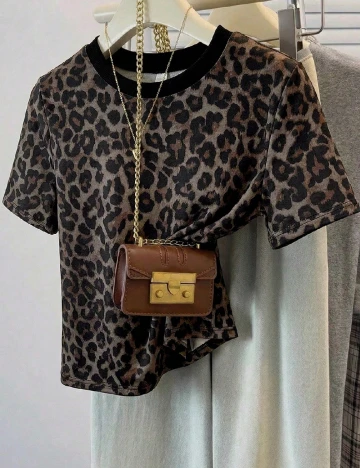 Tricou SHEIN, animal print